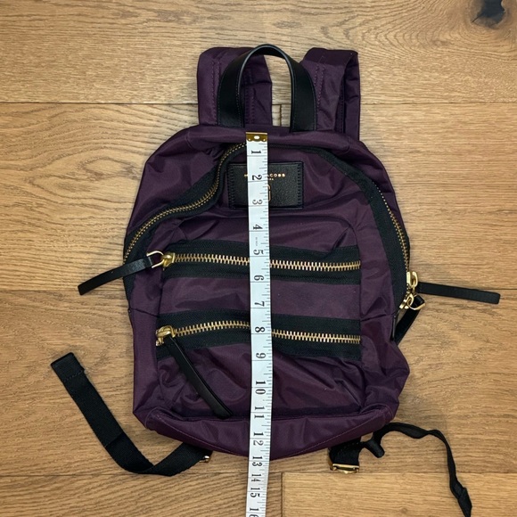 Marc Jacobs Nylon Biker Mini Backpack - Like New - Purple & Black - Picture 3 of 8
